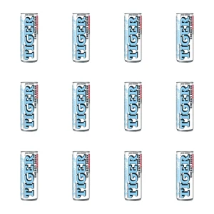 Tiger Zero Gazowany napój energetyzujący bez cukru 250 ml X12