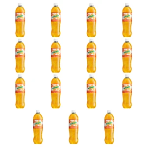 Mirinda Napój gazowany o smaku pomarańczowym zero cukru 0,85 l X15