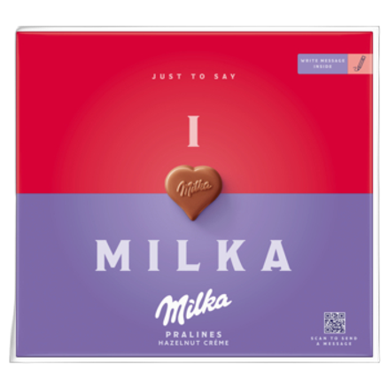 Praliny I love Milka Hazelnuts Mondelez 110 g Praliny I love Milka Hazelnuts Mondelez 110g