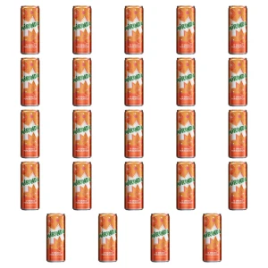 Mirinda Orange Napój gazowany o smaku pomarańczowym 330 ml X24