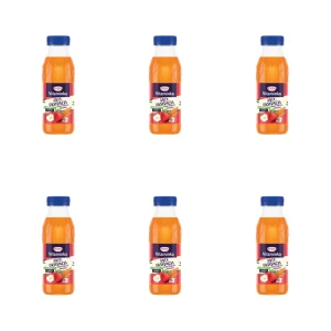 Hortex Vitaminka jabłko, marchew, truskawka Sok butelka aPet 300ml X6