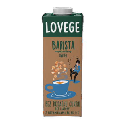 Napój Lovege Owsiany Barista Sante 1 l Napój Lovege Owsiany Barista Sante 1l