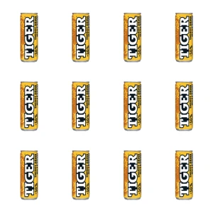 Tiger Max Mango Gazowany napój energetyzujący 250 ml X12