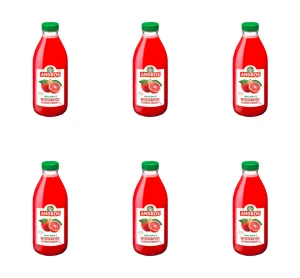 ANDROS sok z czerwonych pomarańczy wyciskanych 1l X6