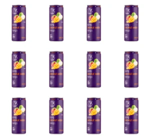 Quality Food woda kokosowa z sokiem z mango 320ml X12