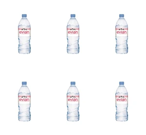 Evian Naturalna woda mineralna niegazowana 1 l X6