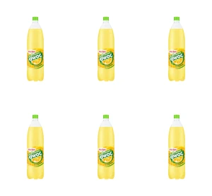 Hortex Gazowany Owoc napój o smaku cytrynowym 1,5l X6