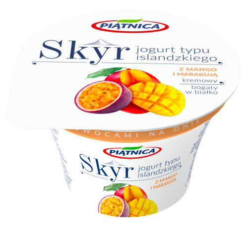 Jogurt skyr z mango i marakują Piątnica 150g