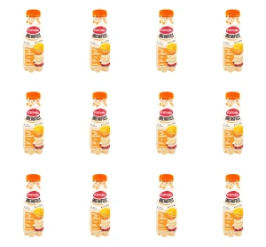 Fortuna Breakfast jabłko-pomarańcza-banan-mango z płatkami owsianymi i mlekiem 300ml X12
