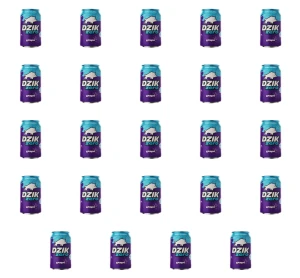 Dzik Zero Grape 330 ml - Napój Gazowany X24
