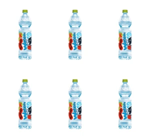 Kubuś Waterrr Napój o smaku truskawki 1,5 l X6