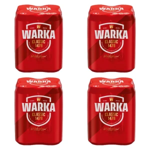 'Warka Jasne Pełne 500 ml Puszka X16