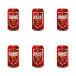 'Warka Jasne Pełne 330 ml Puszka X6