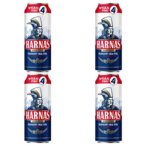 'Piwo Harnaś 500 ml puszka X4