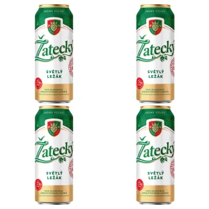 'Žatecký Světlý Ležák 500ml puszka X4