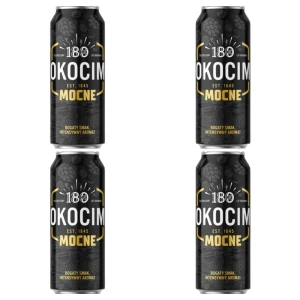 'Okocim Mocne Dubeltowe, 500 ml puszka X4
