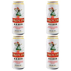 'Okocim O.K. 500 ml puszka X4