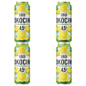 'Okocim Cytrusowa Lemoniada puszka 4,5% 0,5l X4