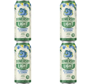 'Somersby Light Blueberry & Lemon 4% puszka 500 ml X4
