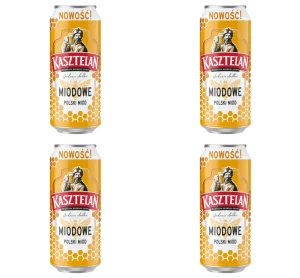 Kasztelan Miodowe 500 ml puszka sk X4