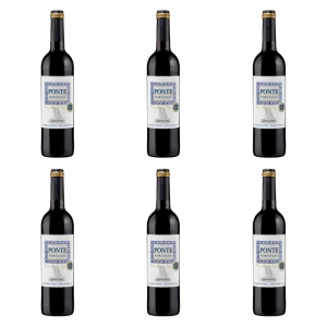 'Ponte Portugal Tejo wino czerwone półsłodkie 750ml X6