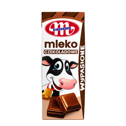 Mleko Wypasione czekoladowe UHT Mlekovita 200 ml Mleko Wypasione czekoladowe UHT Mlekovita 200ml