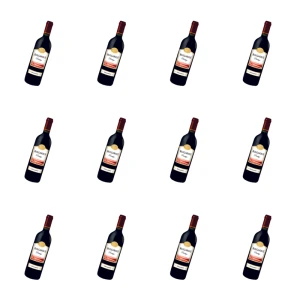 'Bulgarius czerwony półsłodki 750 ML 11% X12