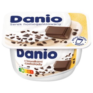 Danio serek homogenizowany z extra czekoladą 130 g