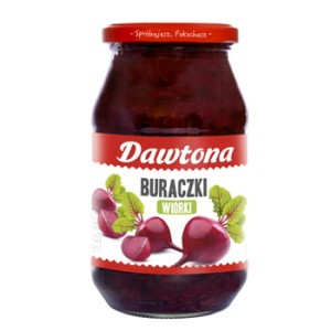 Buraczki czerwone wiórki Dawtona 510 g