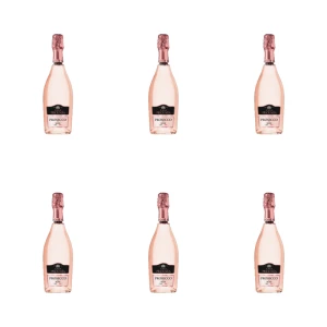 'Wino gronowe musujące różowe wytrawne Casa Pecunia Prosecco Rose Spumante DOC 750 ml X6