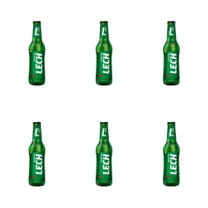 'Piwo LECH PREMIUM butelka 330ml bezzwrotna X6