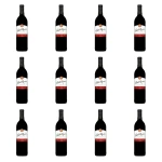 'Czerwone Wino Carlo Rossi California Red 12 % 750ml X12