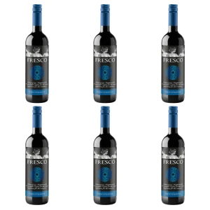 'WINO FRESCO CZERWONE PÓŁWYTRAWNE 750ML X6