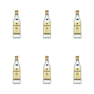 'Seagram's Distilled Dry Gin 37,5% 0,7L X6