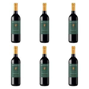 'Benvenuto Primitivo Włochy Wino Czerwone Półwytrawne 750 ml X6