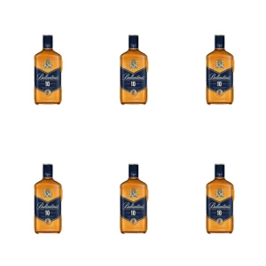 'Ballantine's 10 YO whisky 0,7l X6