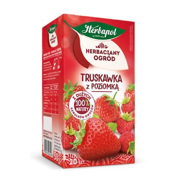 Herbata Herbaciany Ogród truskawka z poziomką Herbapol 20 torebek 50 g Herbaciany_Ogrod_Herbaciany_Ogrod_herbatka_owocowa_truskawka_z_poziomka_20tb50g_23762420_0_350_350.jpg