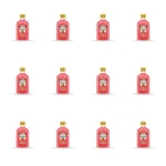 'Likier Absolwent Grejpfrut 23% 90ml X12
