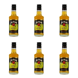 'Jim Beam Apple 32,5% 700ml + SZKL. X6