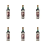 'Wino Czarny Abbat czerwone półsłodkie 750 ml X6