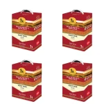 'Wino gronowe czerwone wytrawne Moldawska Dolina3 L X4