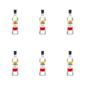 'Rum Caribica white 37,5 % vol 700 ml X6