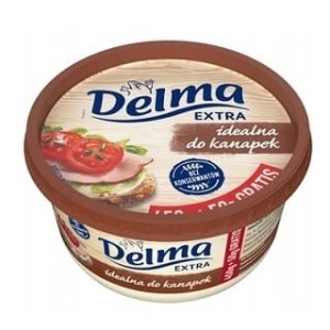 Delma extra maślany smak 39% tłuszczu 450 g