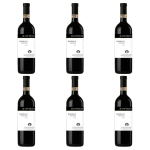 'Barolo Manfredi Docg wino czerwone 750 ml X6