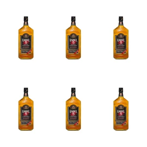 'Label 5 Blended Scotch Whisky 40% 1 l X6