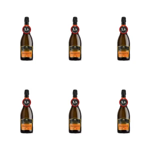 'Casa Pecunia Prosecco Classico DOC Magnum 1,5L białe wytrawne X6