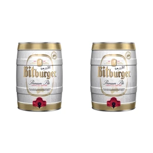 'Piwo Bitburger Pils 5 L PUSZKA X2