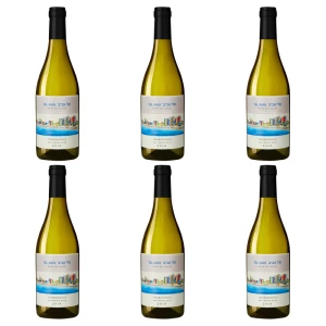 'Tel Aviv Chardonnay Wino Białe Wytrawne 750 ml X6