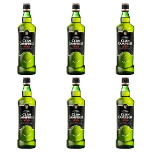'Clan Campbell The Noble Blended Scotch Whisky 40% 0,7L X6