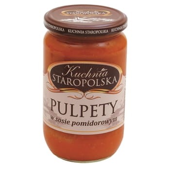 Pulpety w sosie pomidorowym Kuchnia Staropolska 700 g kuchnia_Staropolska_Pulpety_w_sosie_pomidorowym_KUCHNIA_STAROPOLSKA_700_g_44461432_0_350_350.jpg